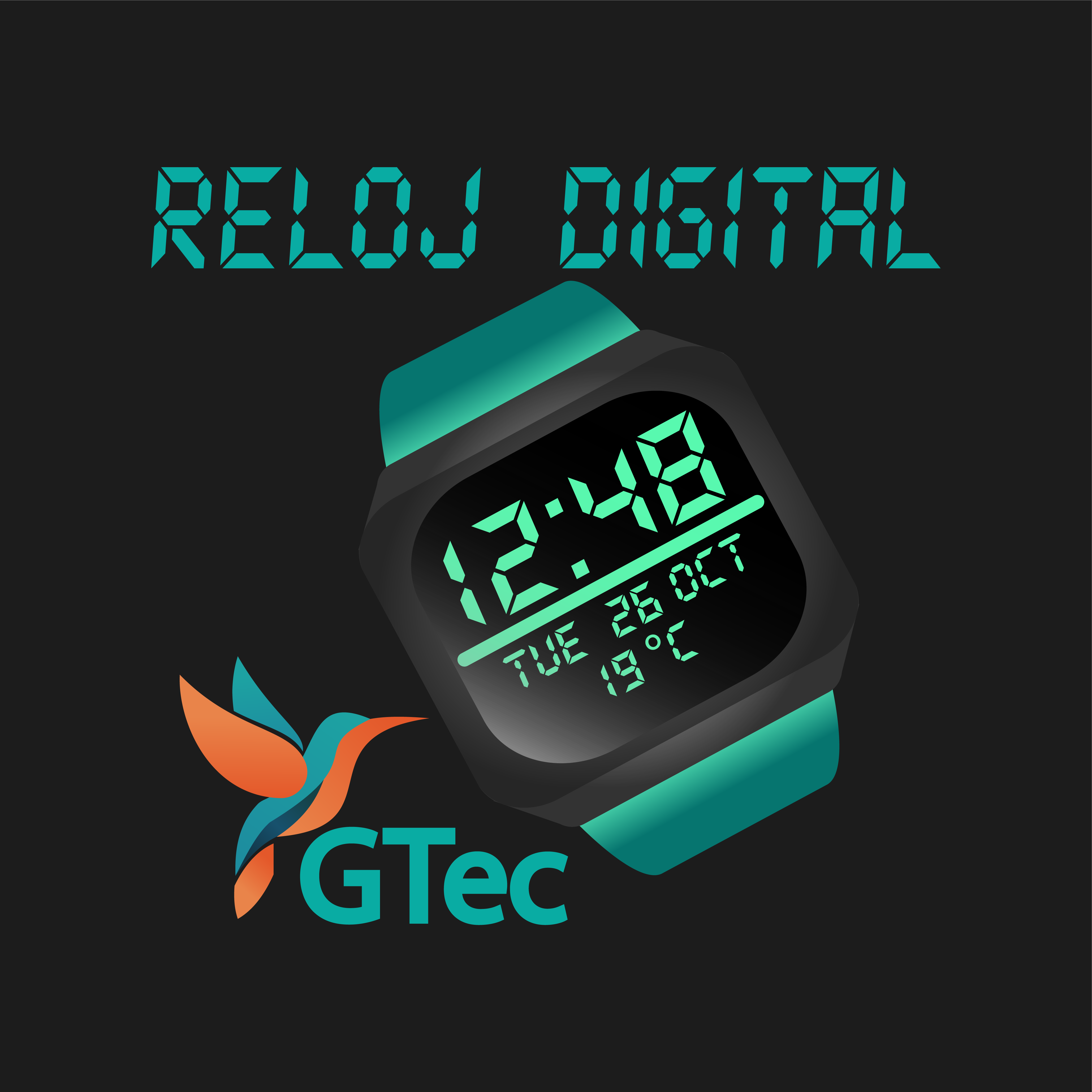 Reloj Digital Icon